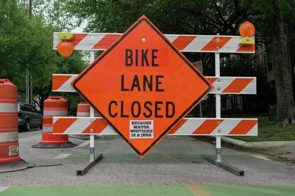Austin Bike Lane Image
