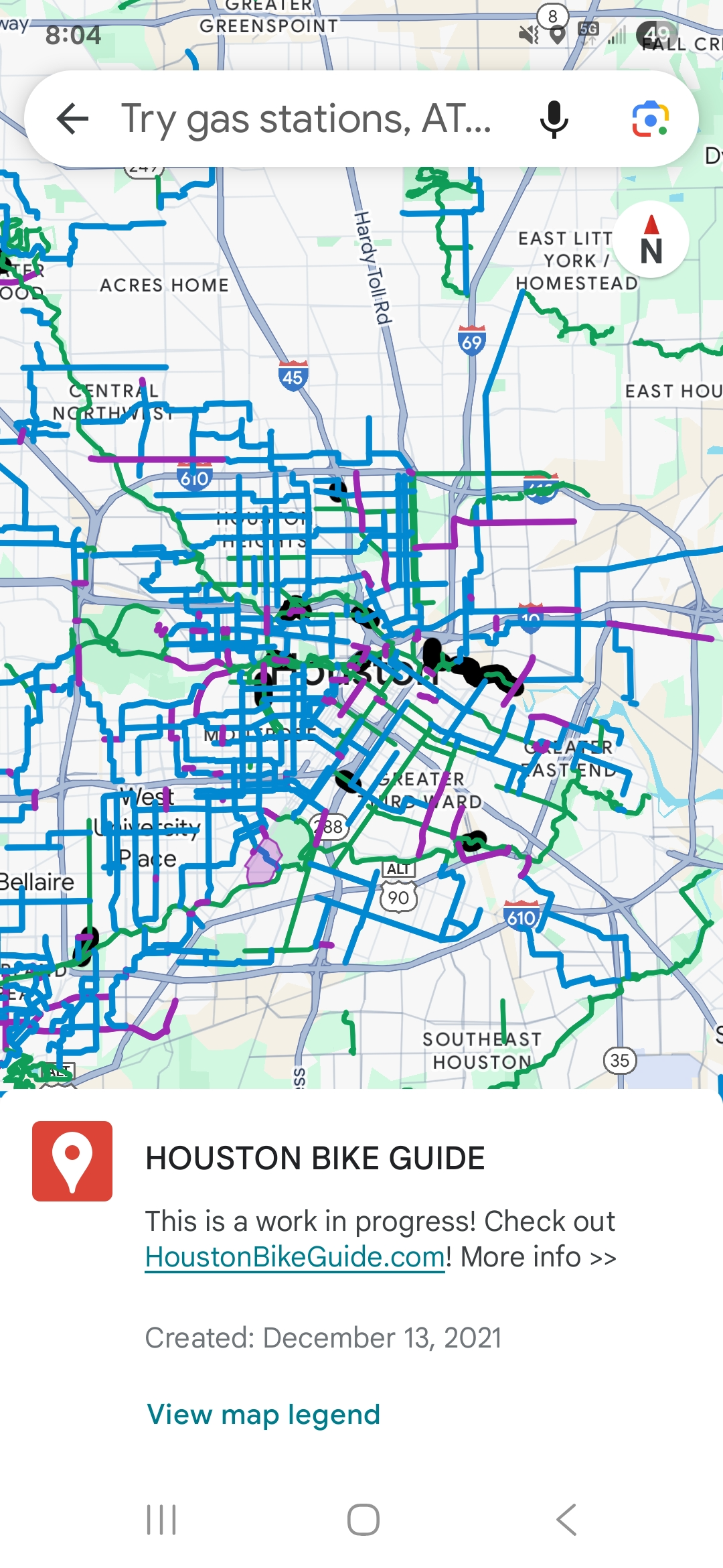 Google Maps Guide (Desktop)